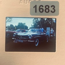Vintage 35mm Slide 1950s Mercedes-Benz 190SL Roadster Classic Car Show Photo