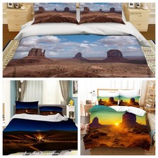 3D Sky Desert Landscape Quilt Cover Duvet Cover Comforter set