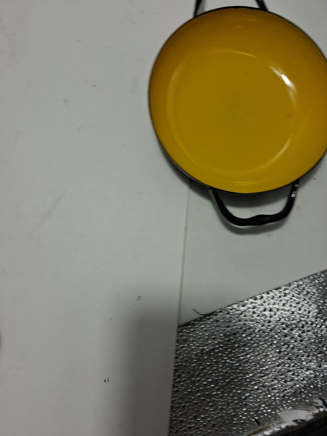 Vtg Primary Colors Hula Silesia Poland Enamelware Pans MCM Look At Pictures Read