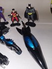 Lot of 7, Batman Diecast Display Figures: Robin, Batman and Joker, w/ Vehicles — photo 2