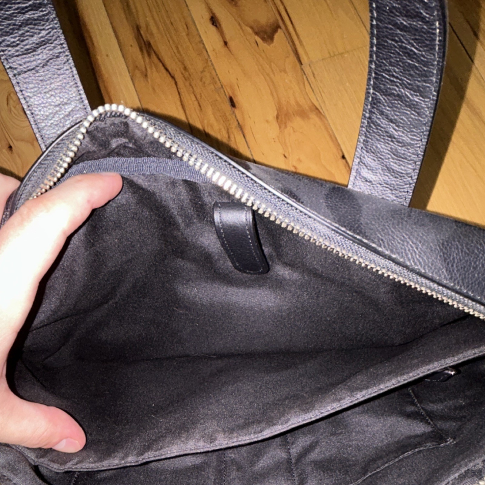 Coach Black Briefcase/Document Case Shoulder Stra… - image 4