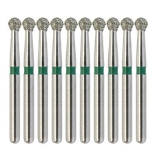 Dental Diamond Burs Round Ball Surgical Bur FG Coarse Fine 801/021C High Speed