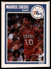 1989-90 Fleer #115 Maurice Cheeks