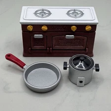 Calico Critters Sylvanian Families 4 piece Kitchen Set