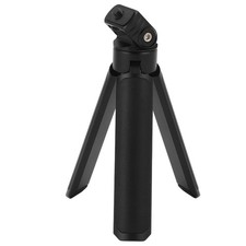 Mini Camera Tripod Adjustable Head Portable Vlog Travel Selfie Stick Handle Grip