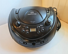 Memorex CD Player AM/FM Radio Portable Boombox MP3221 TESTED Working READ