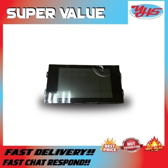 Used OEM Player Display Screen TV Monitor Fits For Peugeot 308 T9 14-16 E1067793