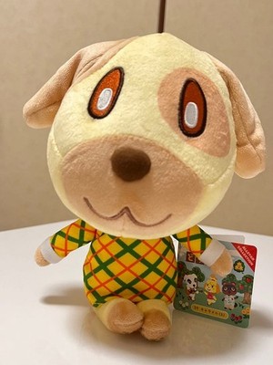 Animal Crossing Goldie Caramel Plüschpuppe ALL STAR COLLECTION Japan / Sanei