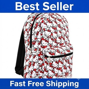hello kitty adult backpack clearance Sitting Character 11" Clear Mini Bioworld complete with her adorable ears that poke out Sanrio Hello Kitty Women's Cowgirl