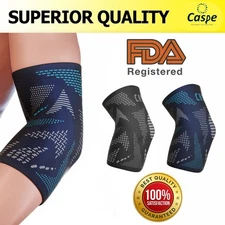 2 Pcs Elbow Brace Compression Support Sleeve Fit Arthritis Tendonitis Joint Pain
