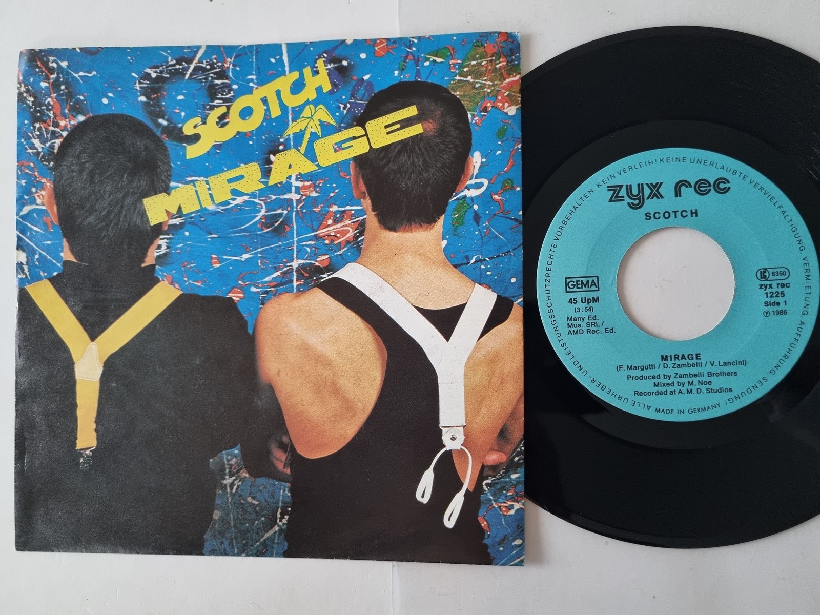 Scotch - Mirage 7'' Vinyl Germany ITALO DISCO