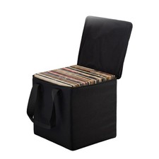 12-inch LP Vinyl Record Storage Bag Portable Album Carrying Case Cover Organizer