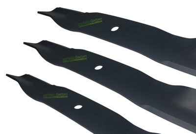 3X55 CM Messer für John Deere mit 158 CM / 62'' Deck  X749 2025 2027 2032 M1