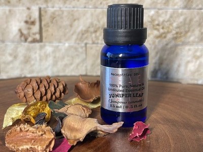 15 ml Juniper Leaf Essential Oil 100% Pure&Natural Undiluted. 5-10%off!