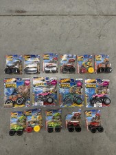 Hot Wheels Monster Truck 1:64 Lot Of 15 New Sealed Packages 2024