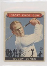 1933 Goudey Sport Kings Gum Bobby Jones #38 1z8