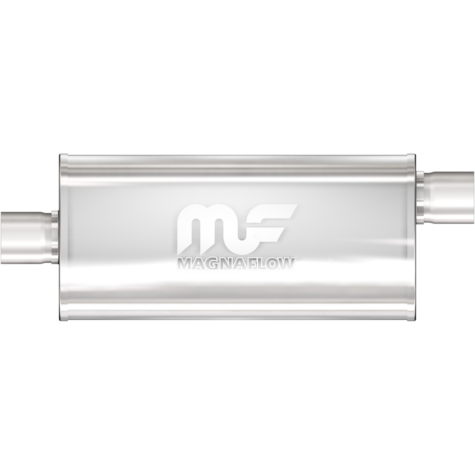 MagnaFlow Performance Exhaust Muffler 12256: 2.5" Inlet/Outlet, 5x8x18"