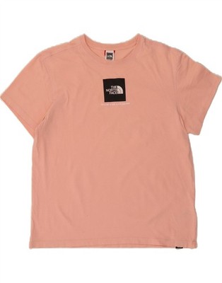 THE NORTH FACE Herren Grafik T-Shirt Oberteil Large Rosa Baumwolle CM03