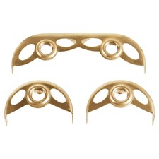 1Set Saxophone Care Kit with Golden Alto Sax Bell Guard Bracket and Spare Parts