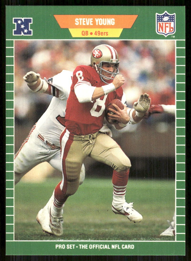 Steve Young 1989 Pro Set #388 49ers FREE SHIPPING StackedPacks