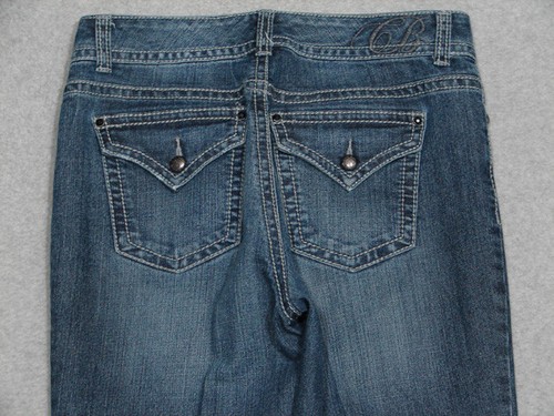 Jeans Code Bleu Femme Taille 14/31 - Bootcut, Bleu, Coton, Occasion Très Bon état