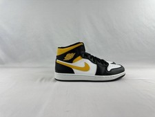 Size 10.5 - Air Jordan 1 Mid Black University Gold for sale  display picture 2