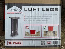 New Loft Legs 12 Pack 175 mm Height Extender for Panels Raised Stilts Spacer