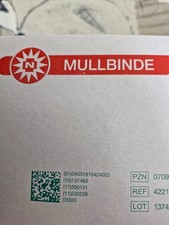 Hartmann Mullbinden 20x10cm x 10m.