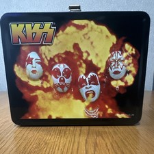KISS The Originals Embossed Metal Lunchbox 2000 - NO THERMOS