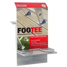 LadderMat Footee Anti-Slip Ladder (Pair) - Anti-Slip for Decking & Grass. FTS