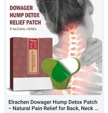 12 Pack Relief Patch Herbal Neck Pain Soothing Patch for Back, Shoulder Joints