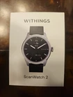Withings ScanWatch 2 42mm Hybrid Smartwatch – Black | Health Tracking & ECG