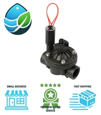 Hunter ICV-101G 1" FPT Inline Irrigation Sprinkler Globe Valve with Flow Control