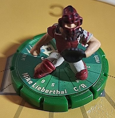 2004 Topps MLB Sports Clix Collectable Miniatures Game Mike Liaberthal C