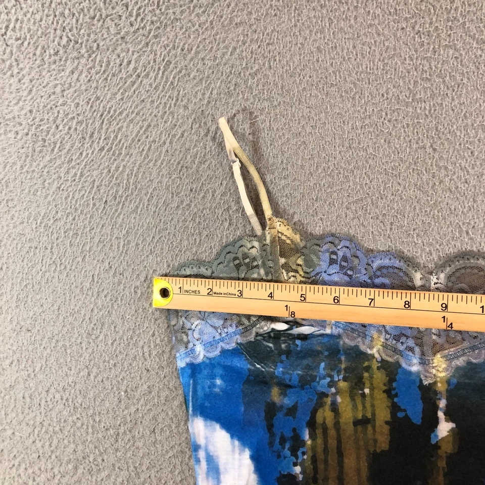 眼影衬衫女式 L 多色背心吊带娃娃 y2k — 第 2/4 张图片