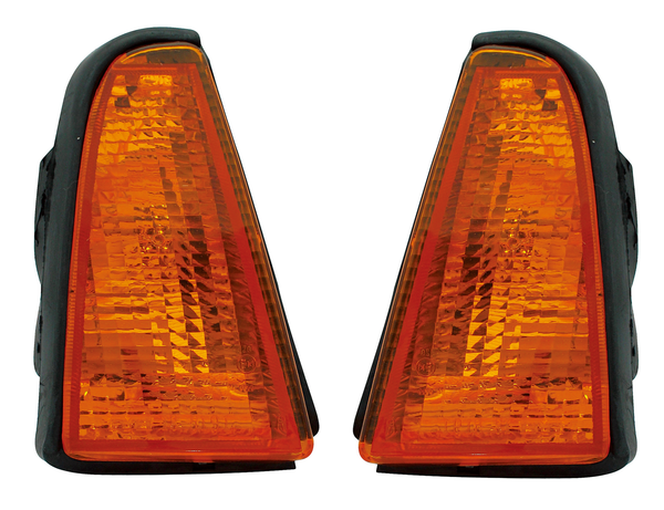 Frontblinker Set FüR Fiat Cinquecento 170 91-99 Gelb Orange Blinker Vorne-image