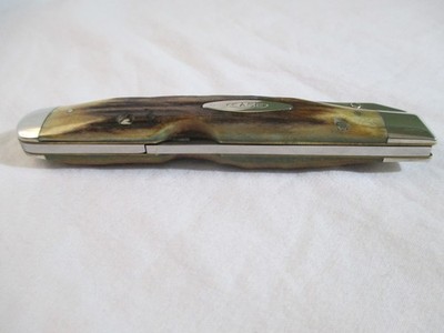 Case XX Vintage 1977 Blue Scroll Lockback Stag Cheetah Knife | eBay