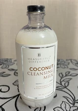Measurable Difference Coconut Cleansing Milk Gentle Makeup Remover 16 fl oz NEW