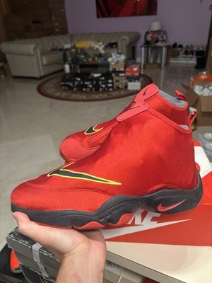 Size 9.5 - Nike Air Zoom Flight The Glove Miami Heat | eBay
