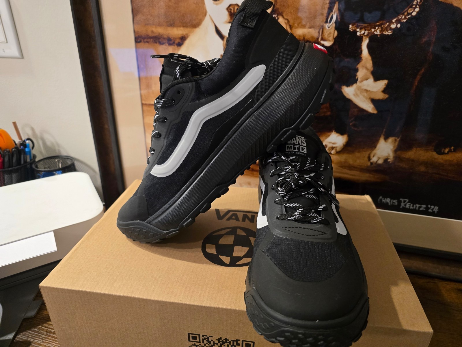 Vans MTE Crosspath Reflective Black VN000CVUBLK Men's US Size 12 Shoes NEW thumbnail 3