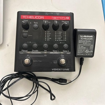 TC Helicon VoiceTone Harmony-G XT Vocal Harmony Processor Guitar-Controlled JP
