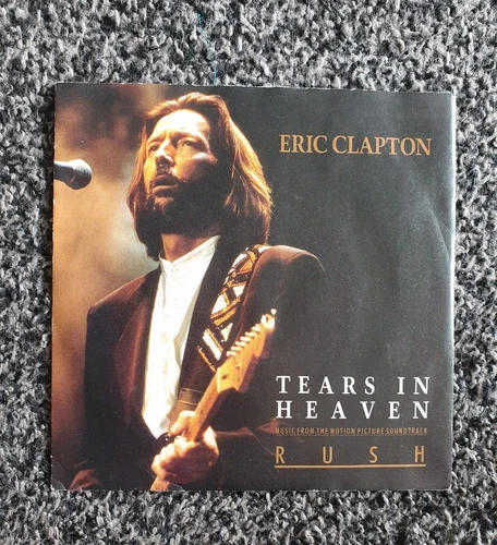 Eric Clapton. Tears In Heaven. 7" Vinyl Record Single 1992