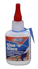 Deluxe-Materials Glue 'n' Glaze (50ml) - Hobby and Plastic Model Glue - #ad55