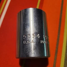Proto Professional 5534 3/4" drive shallow 12pt 1-1/16" socket  USA Made