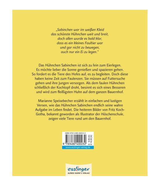Thumbnail - Marianne Speisebecher Das Hühnchen Sabinchen 9783480400232