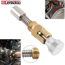 Chrome Carb Enricher Choke Adjustment Knob For Harley S&S Super "E" G"& "B" Carb