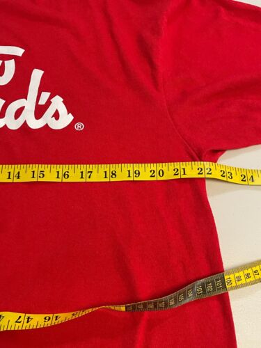 Delta Pro Weight Stew Leonard's T-Shirt Men's XL Red Short Sleeve Casual Tee - Picture 10 of 11