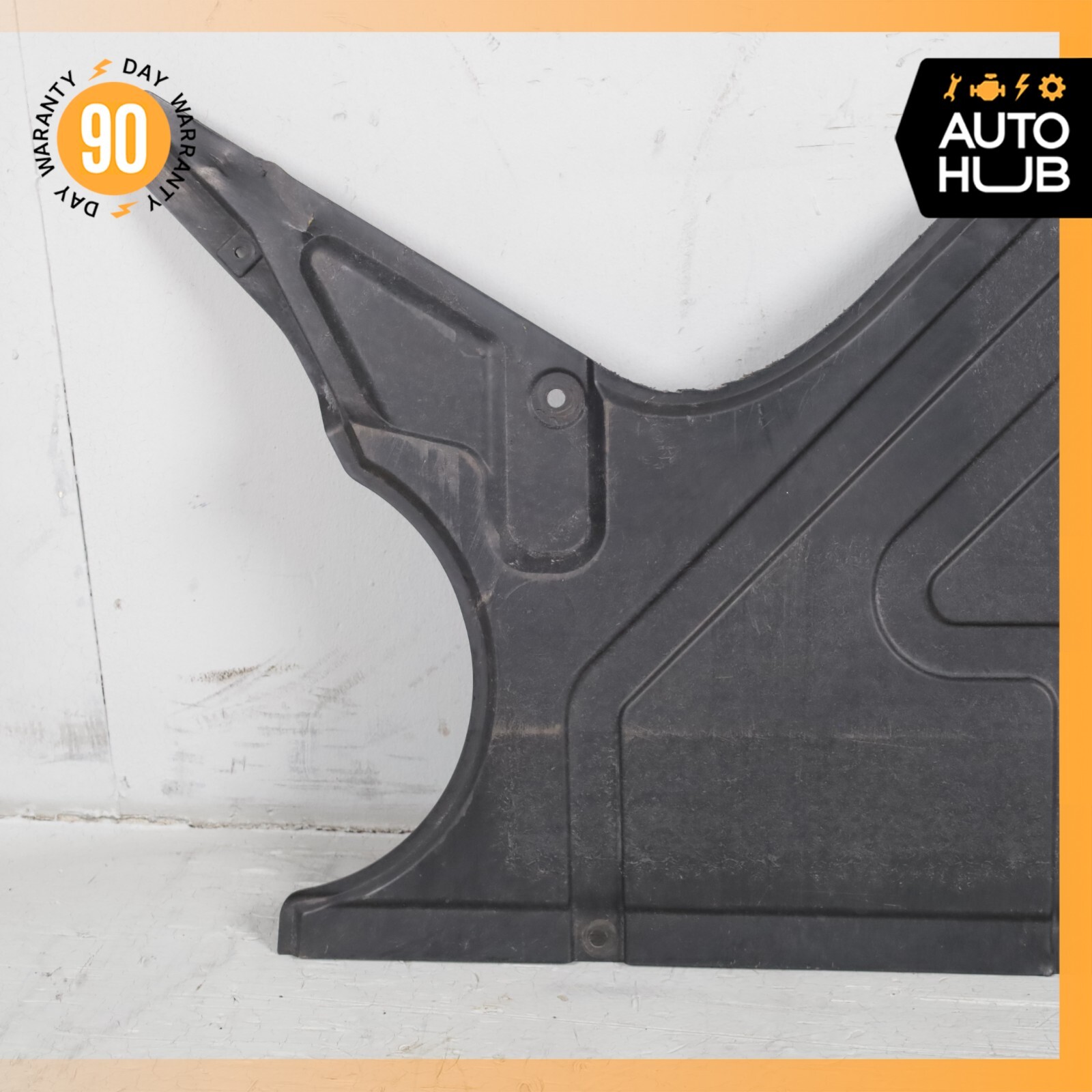 07-12 Bentley Continental GTC Rear Underbody Splash Shield Cover OEM 46k
