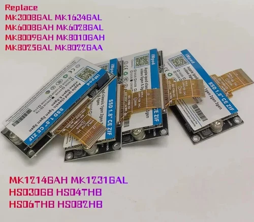 256GB ZIF SSD Upgrade MK3008/MK163GAL MK8010GAH For iPod 5th 7th Gen Classic LOT