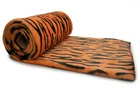 Minky Bilateral Tiger Print Plush 50 x 180cm